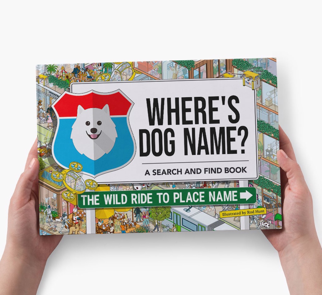 Where's Your Dog Vol3 - Hands Holding Book Cover